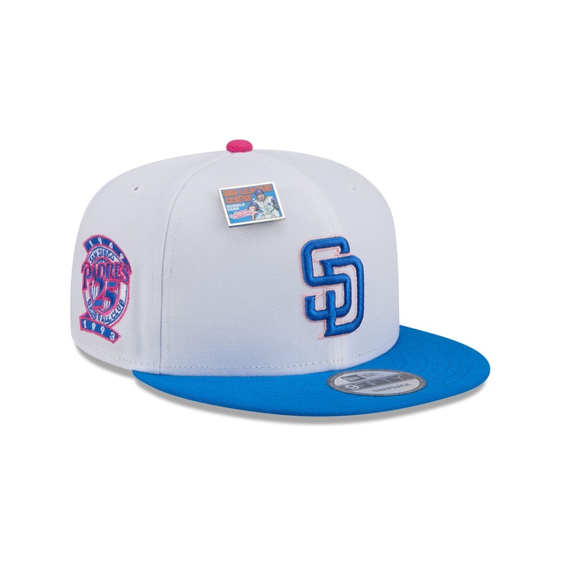 Big League Chew X San Diego Padres Cotton Candy 9FIFTY Snapback Hat
