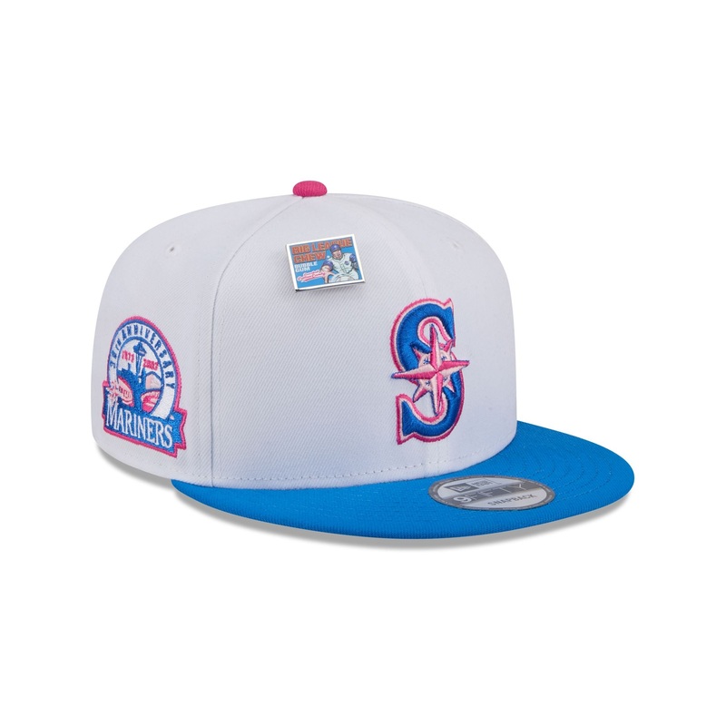 Big League Chew X Seattle Mariners Cotton Candy 9FIFTY Snapback Hat