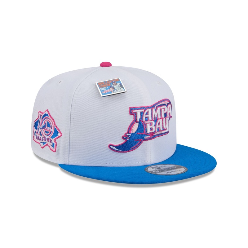Big League Chew X Tampa Bay Rays Cotton Candy 9FIFTY Snapback Hat