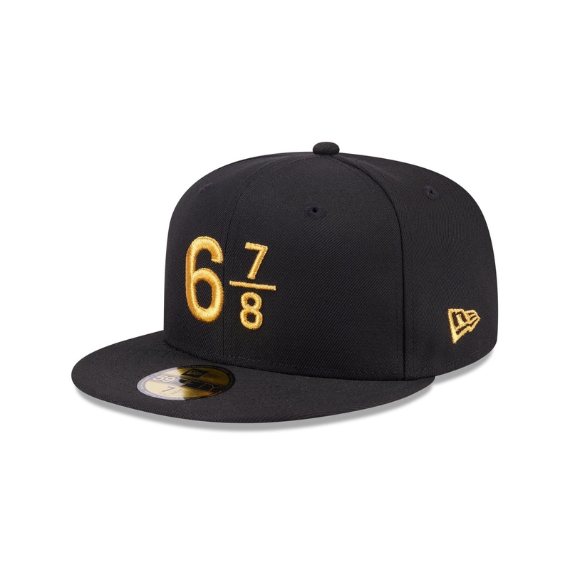 Signature Size 6 7/8 Black 59FIFTY Fitted Hat