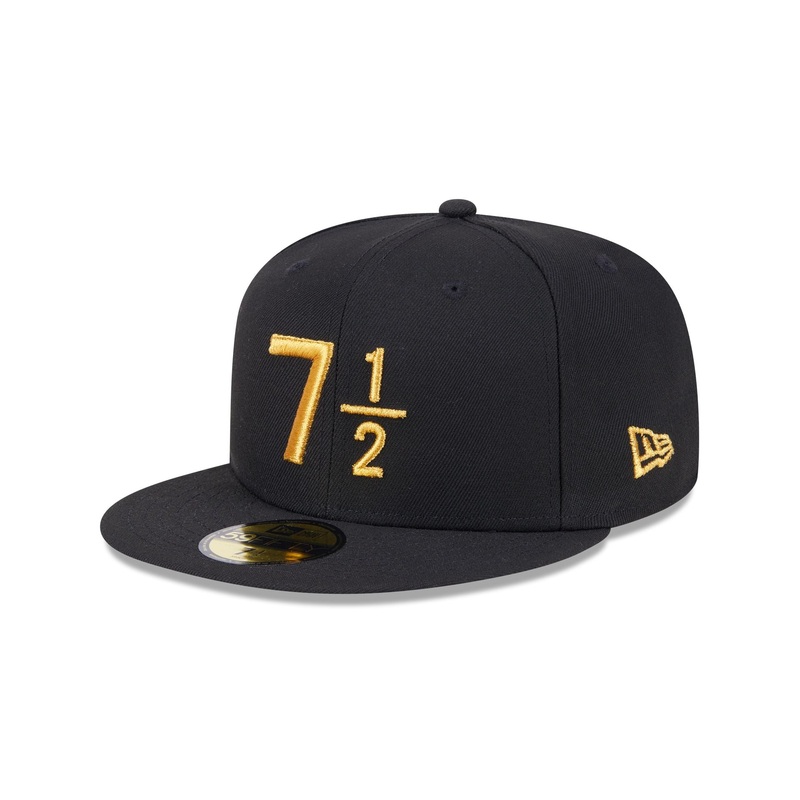Signature Size 7 1/2 Black 59FIFTY Fitted Hat
