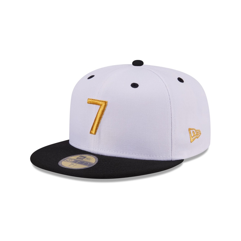 Signature Size 7 White 59FIFTY Fitted Hat
