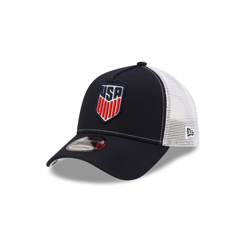 U.S. Soccer Men’s National Team Navy 9FORTY A-Frame Trucker Hat