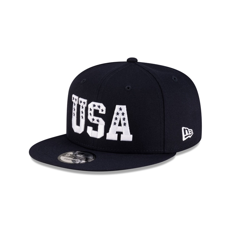 USA Stars Navy 9FIFTY Snapback Hat