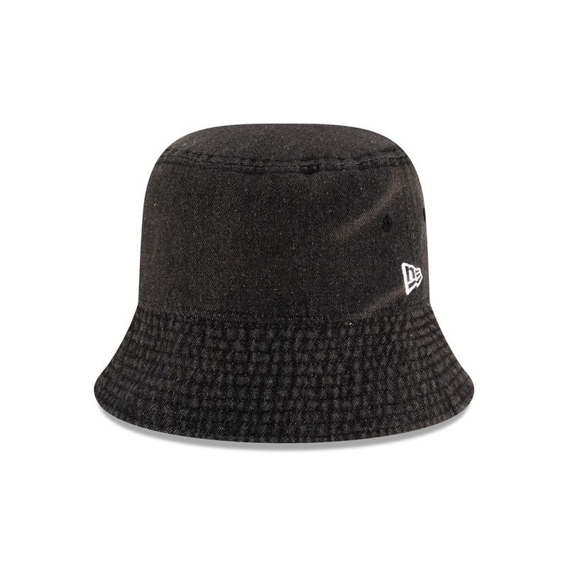Black Denim Bucket Hat